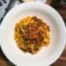 A traditional Ragù alla Bolognese recipe top shot photo