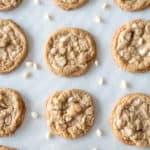 white chocolate nut dairy free cookies