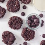 double chocolate dairy free cookies