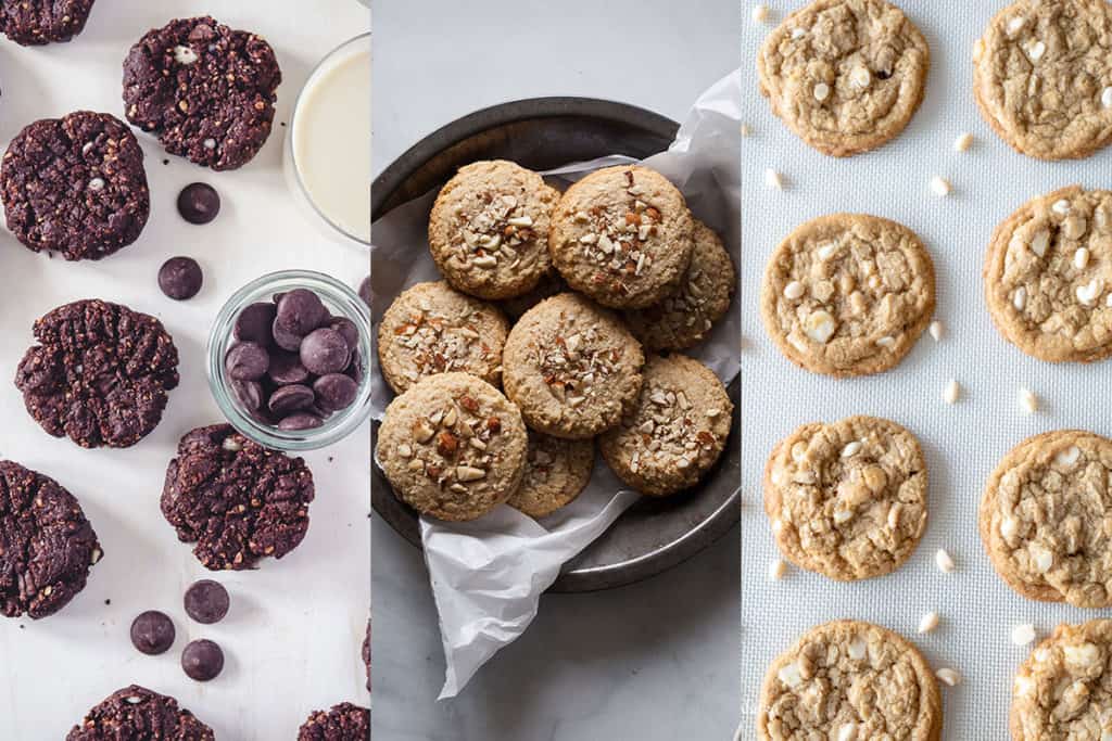 My dairy free cookies collage