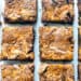Twelve biscoff browns cut into perfect portions