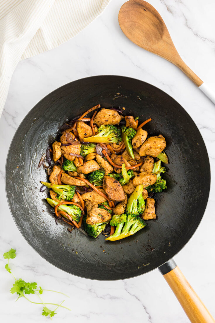 Keto Chicken Stir Fry (10g net carbs) - JackSlobodian