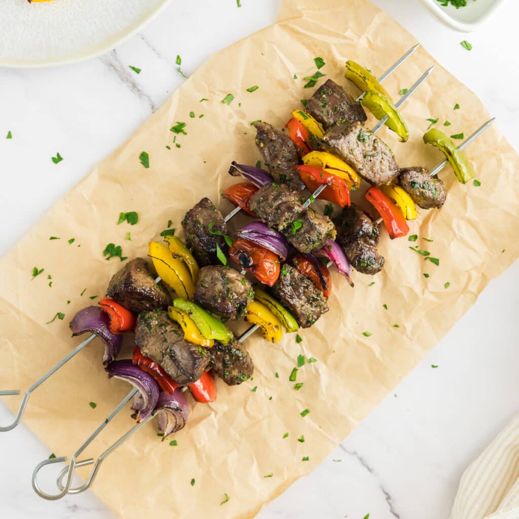 Steak kabobs in the hotsell oven broiler