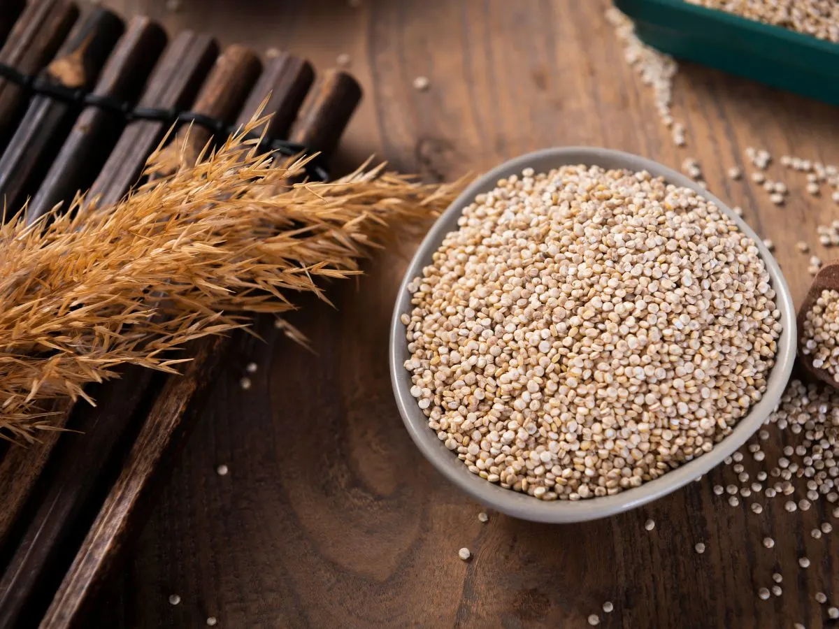 Quinoa in a bowl