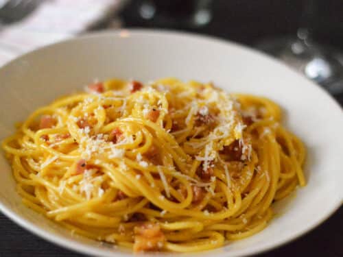 Real Spaghetti Carbonara Recipe (Roman Recipe)
