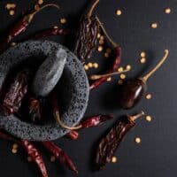 Ancho Pepper Substitutes on a countertop.
