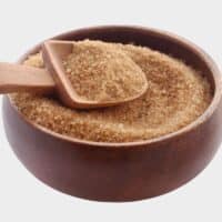 Demerara Sugar in a bowl.
