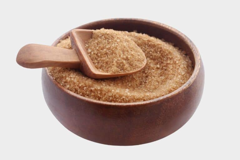 Demerara Sugar in a bowl.