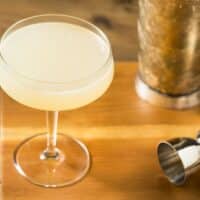 lillet blanc cocktail (corpse reviver) made with a substitute