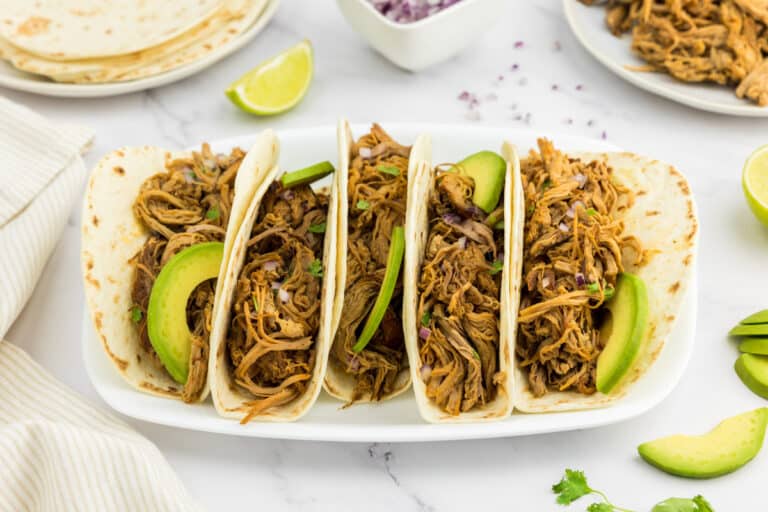 Slow Cooker Pulled Pork Tacos